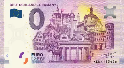Banconota da 0€ DEUTSCHLAND - GERMANY