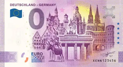 0€-Schein DEUTSCHLAND - GERMANY