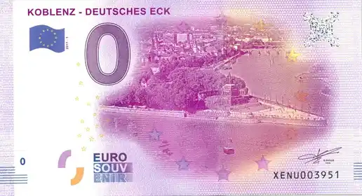 Billet 0€ KOBLENZ - DEUTSCHES ECK