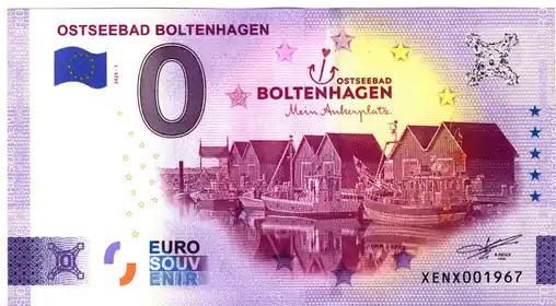 Billet 0€ OSTSEEBAD BOLTENHAGENMein Ankerplatz