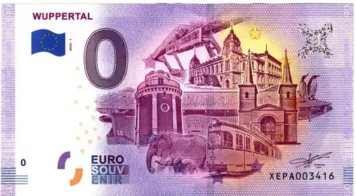 0€-Schein WUPPERTAL