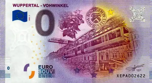0€-Schein WUPPERTAL - VOHWINKEL