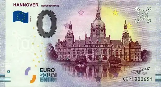 Billet 0€ HANNOVERNEUES RATHAUS