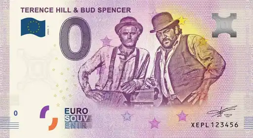 Billete de 0€ TERENCE HILL & BUD SPENCER