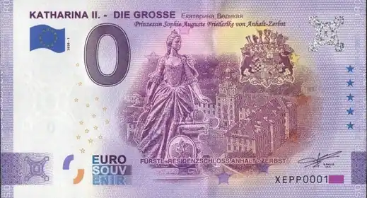Billet 0€ KATHARINA II. - DIE GROSSE