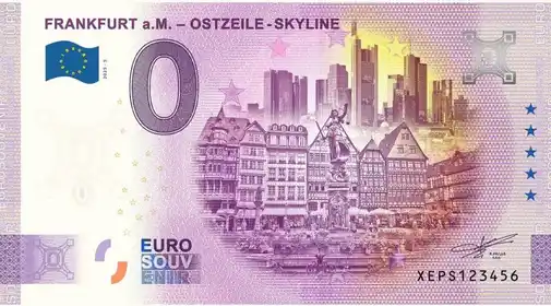 Billet 0€ FRANKFURT a. M. - OSTZEILE - SKYLINE