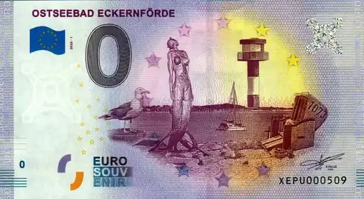 Billete de 0€ OSTSEEBAD ECKERNFÖRDE