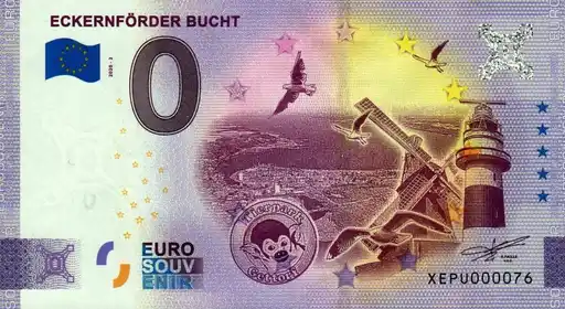 Banconota da 0€ ECKERNFÖRDER BUCHT