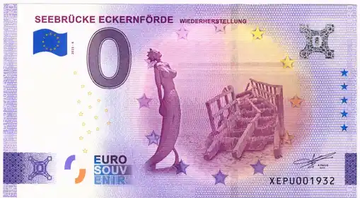 Billet 0€ SEEBRÜCKE ECKERNFÖRDEWIEDERHERSTELLUNG