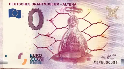 Billete de 0€ DEUTSCHES DRAHTMUSEUM - ALTENA