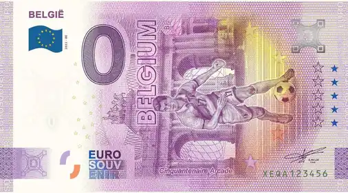 Billete de 0€ BELGIË