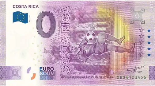 0€-Schein COSTA-RICA