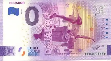 Billet 0€ ECUADOR