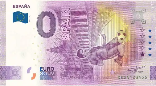 0€ banknote ESPAÑA