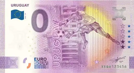 Banconota da 0€ URUGUAY