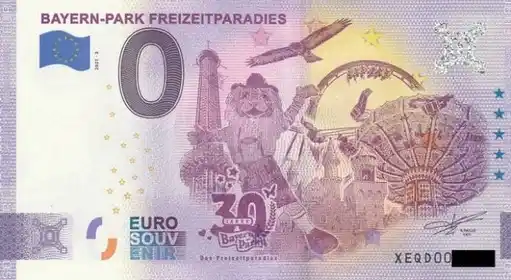 0€ banknote BAYERN-PARK FREIZEITPARADIES
