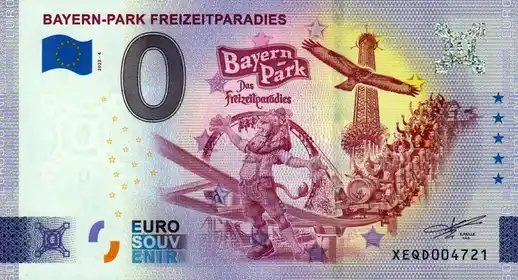 0€ banknote BAYERN-PARK FREIZEITPARADIES