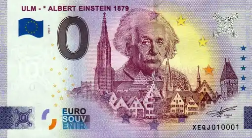 Billet 0€ ULM - * ALBERT EINSTEIN 1879
