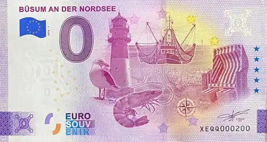 0€-Schein BÜSUM AN DER NORDSEE