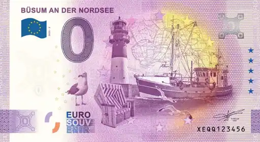 0€-Schein BÜSUM AN DER NORDSEE