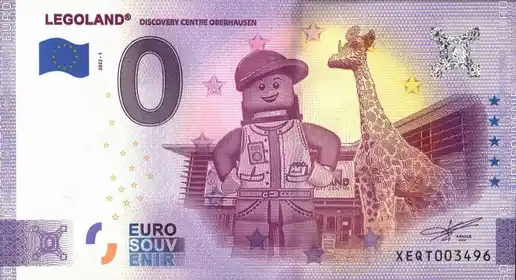 Billete de 0€ LEGOLANDDISCOVERY CENTRE OBERHAUSEN