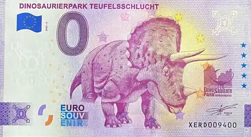 0€-Schein DINOSAURIERPARK TEUFELSSCHLUCHT