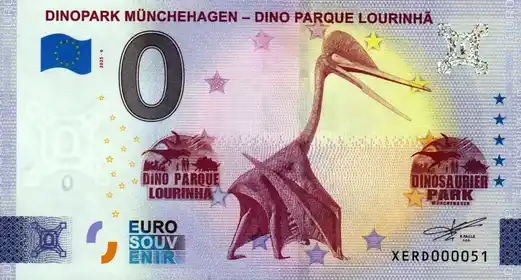 0€-Schein DINOPARK MÜNCHEHAGEN - DINO PARQUE LOURINHÃ