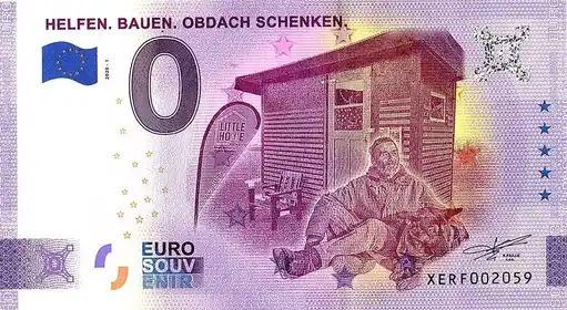 Billet 0€ HELFEN. BAUEN. OBDACH SCHENKEN.