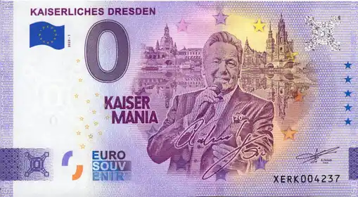 0€ banknote KAISERLICHES DRESDENKAISERMANIA