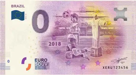 0€ banknote BRAZIL