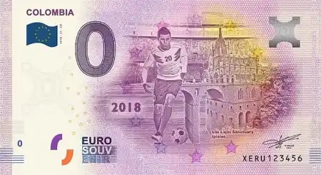 Billete de 0€ COLOMBIA