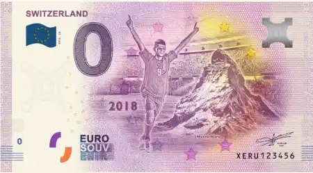 Banconota da 0€ SWITZERLAND