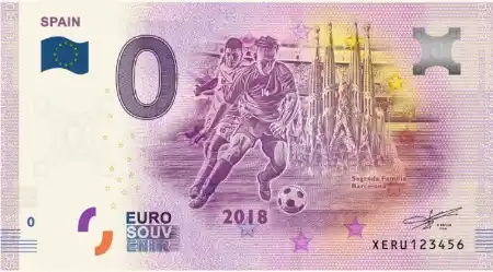 Billete de 0€ SPAIN