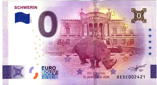 0€ banknote SCHWERIN