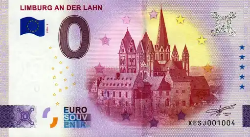 Banconota da 0€ LIMBURG AN DER LAHN