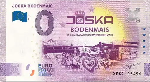 Billete de 0€ JOSKA BODENMAIS
