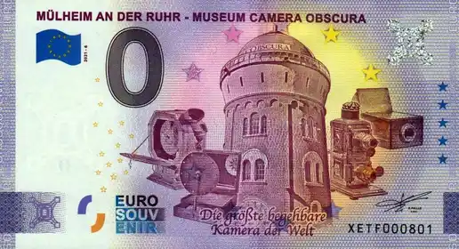 0€-Schein MÜHLHEIM AN DER RUHR - MUSEUM CAMERA OBSCURA