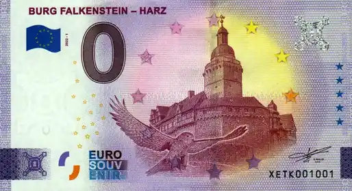 Billet 0€ BURG FALKENSTEIN - HARZ
