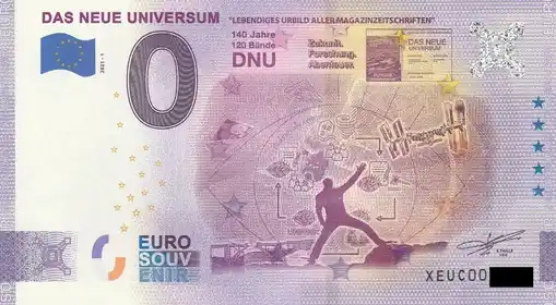 Billete de 0€ DAS NEUE UNIVERSUM