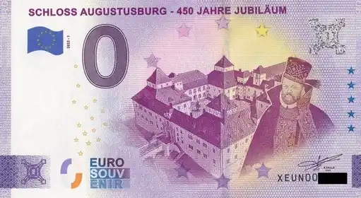 Billet 0€ SCHLOSS AUGUSTUSBURG - 450 JAHRE JUBILÄUM