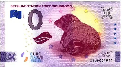 Billete de 0€ SEEHUNDSTATION FRIEDERICHSKOOG