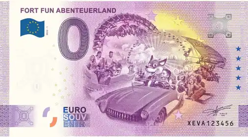 0€ banknote FORT FUN ABENTEUERLAND
