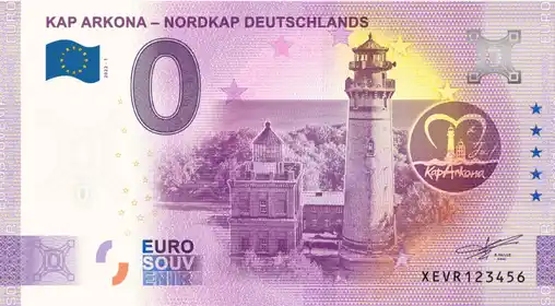 Billete de 0€ KAP ARKONA - NORDKAP DEUTSCHLANDS
