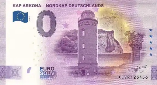 0€-Schein KAP ARKONA - NORDKAP DEUTSCHLANDS