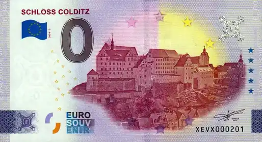 0€-Schein SCHLOSS COLDITZ