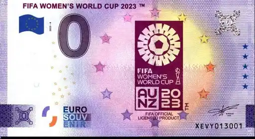Billet 0€ FIFA WOMAN'S WORLD CUP QATAR 2023™FIFA OFFICIEL LICENSED PRODUCT