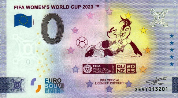 Billet 0€ FIFA WOMAN'S WORLD CUP QATAR 2023™ FIFA OFFICIEL LICENSED PRODUCT