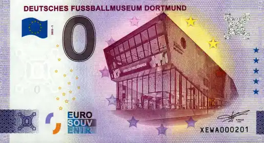 Billete de 0€ DEUTSCHES FUSSBALLMUSEUM DORTMUND