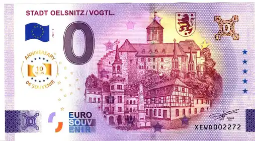 Billet 0€ STADT OELSNITZ / VOGTL.