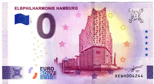 0€-Schein ELBPHILHARMONIE HAMBURG